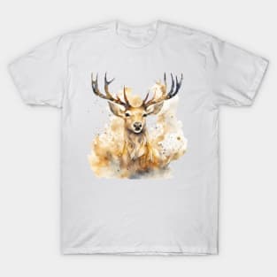 deer watercolor T-Shirt